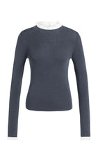 Yaya Woman - Knit with Ruffle Detail