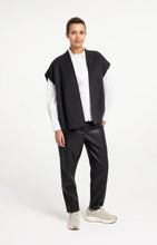 Yaya Woman - Faux Leather Carrot Fit Trousers