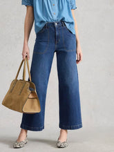 White Stuff - Tia Cropped Wide Leg Jeans