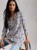 White Stuff - Bianca Linen Notch Neck Tunic