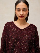 White Stuff - Texture V-Neck Jumper