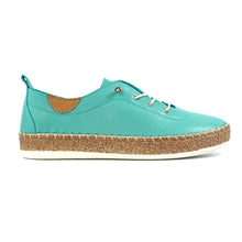Lunar - Leather Plimsoll