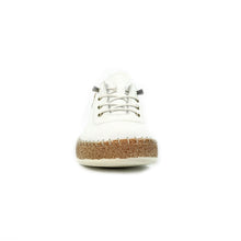 Lunar : Evie Leather Plimsoll