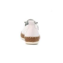 Lunar : Evie Leather Plimsoll