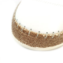 Lunar : Evie Leather Plimsoll