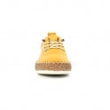 Lunar - Evie Leather Plimsoll