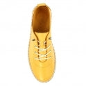 Lunar - Evie Leather Plimsoll