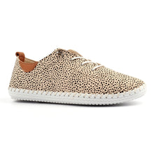 Lunar - St Ives Leather Plimsoll