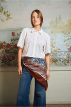 Molly Bracken - Cotton Shirt Openwork Embroidery