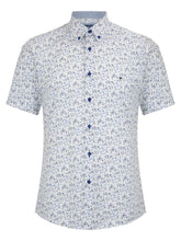 Drifter - Blue Print Geneva Short Sleeve Shirt