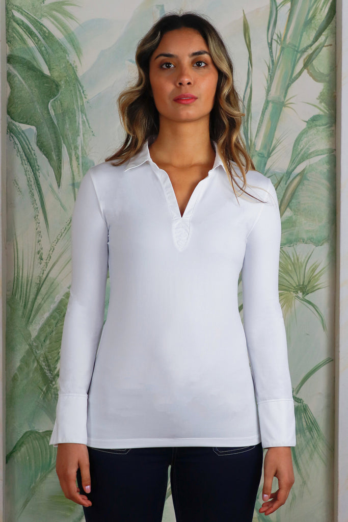 NO2MORO Anna Layering Blouse, White