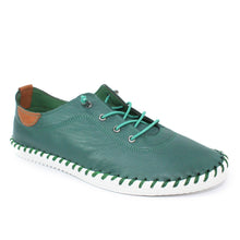Lunar - St Ives Leather Plimsoll