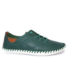 Lunar - St Ives Leather Plimsoll