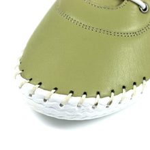 Lunar - St Ives Leather Plimsoll