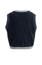 Yaya Woman - Knitted Slip-Over with Contrasting Trim