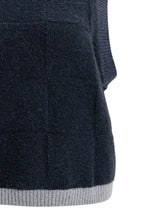 Yaya Woman - Knitted Slip-Over with Contrasting Trim