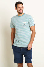 Brakeburn - Blue Stripe Pocket T-Shirt