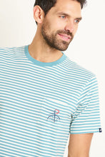 Brakeburn - Blue Stripe Pocket T-Shirt