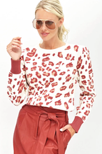 K Design - Leopard Print Jumper