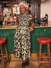 White Stuff - Wren Metallic Jacquard Dress