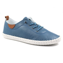 Lunar - St Ives Leather Plimsoll