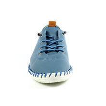 Lunar - St Ives Leather Plimsoll