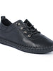 Lunar - St Ives Leather Plimsoll