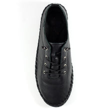 Lunar - St Ives Leather Plimsoll