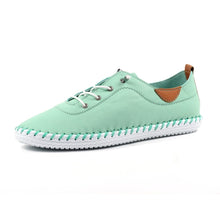 Lunar - St Ives Leather Plimsoll