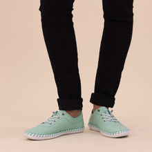 Lunar - St Ives Leather Plimsoll