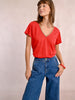 Molly Bracken - Vee Neck T-Shirt