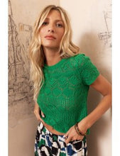 Molly Bracken - Crochet Knitted Top