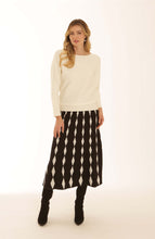 Pomodoro - Argyle Knitted Skirt