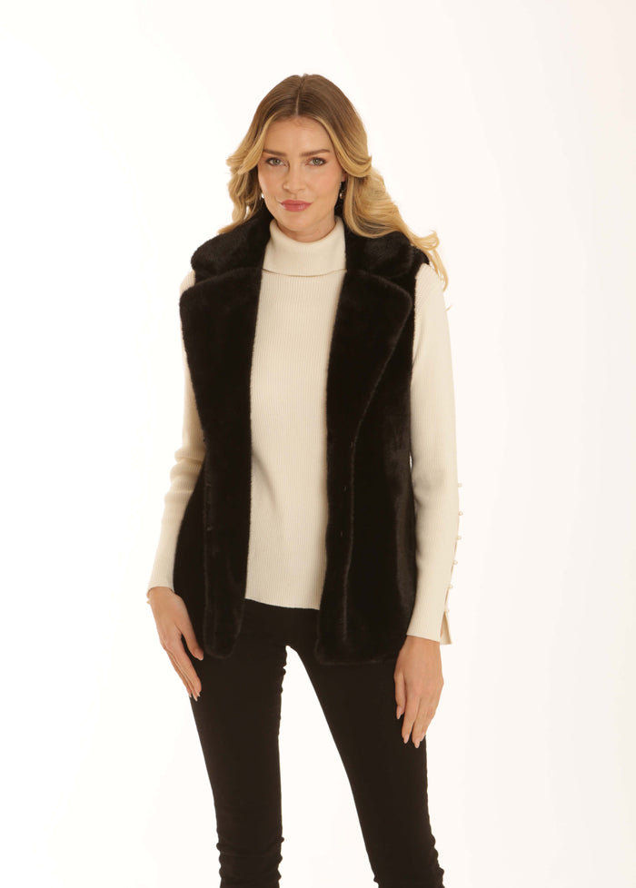 Pomodoro - Solid Fur Gilet