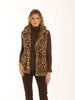 Pomodoro - Leopard Fur Gilet