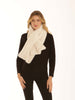 Pomodoro - Oatmeal Fur Scarf