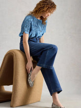 White Stuff - Tia Cropped Wide Leg Jeans