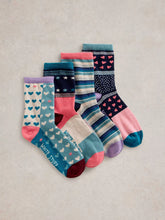 White Stuff - 4 Pk Boxed Socks