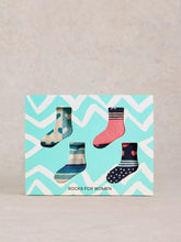 White Stuff - 4 Pk Boxed Socks