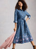 White Stuff - Lana Denim Midi Dress