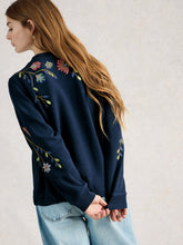 White Stuff - Floral Embroidered Sweat