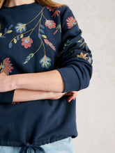 White Stuff - Floral Embroidered Sweat