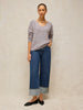 White Stuff - Textured V-Neck Jumper
