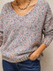 White Stuff - Textured V-Neck Jumper