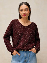 White Stuff - Texture V-Neck Jumper