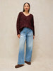 White Stuff - Texture V-Neck Jumper