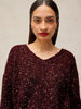 White Stuff - Texture V-Neck Jumper