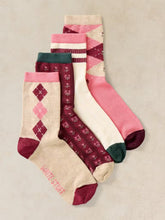 White Stuff - 4 Pairs Socks Boxed