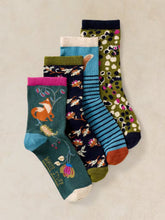 White Stuff - 4 Pairs Socks Boxed