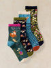 White Stuff - 4 Pairs Socks Boxed